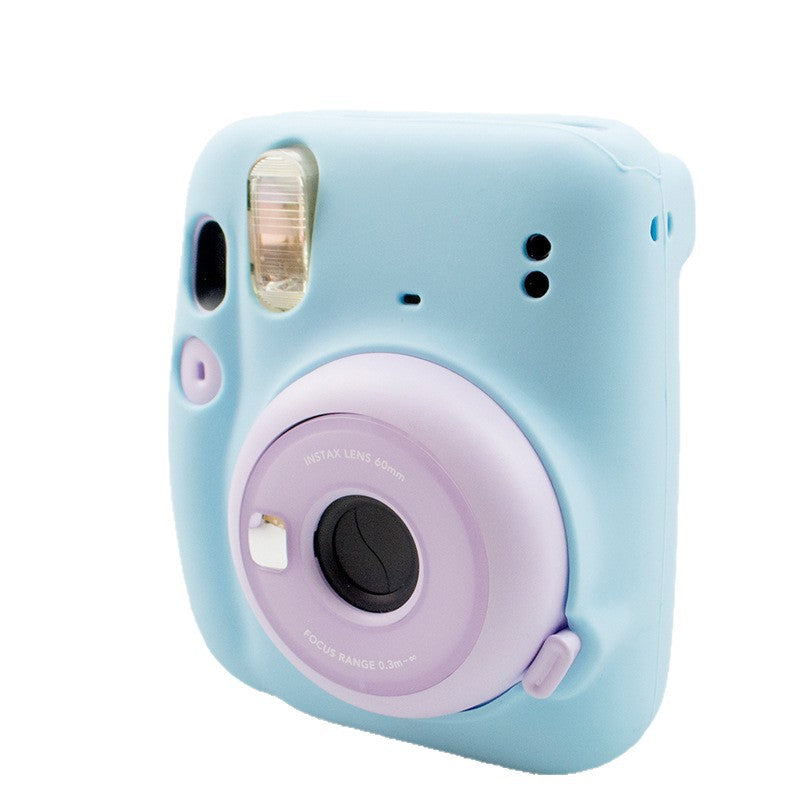 Polaroid Instaxmini Series Universal Camera Case, One Camera and One Lens, Silicone Protective Case, Trendy Camera Accessories