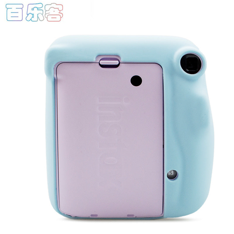 Polaroid Instaxmini Series Universal Camera Case, One Camera and One Lens, Silicone Protective Case, Trendy Camera Accessories