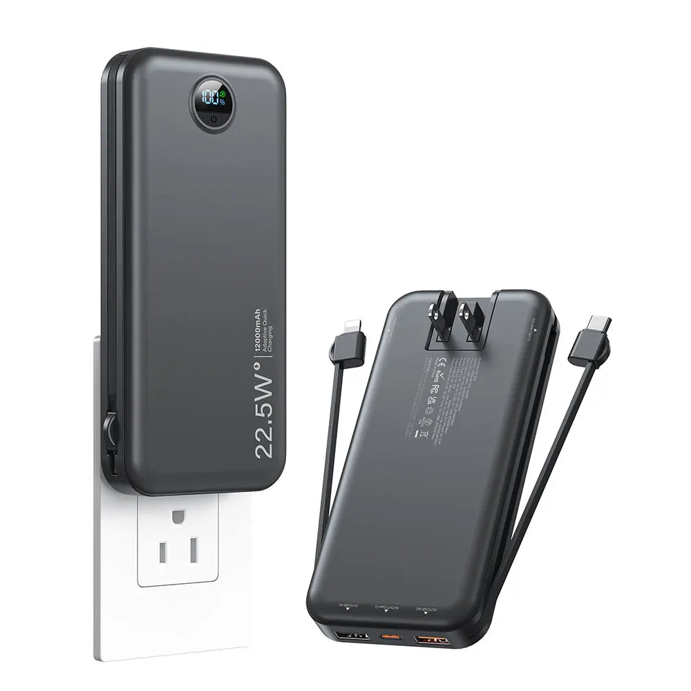 12000mAh Ultra Portable Charger Power Bank