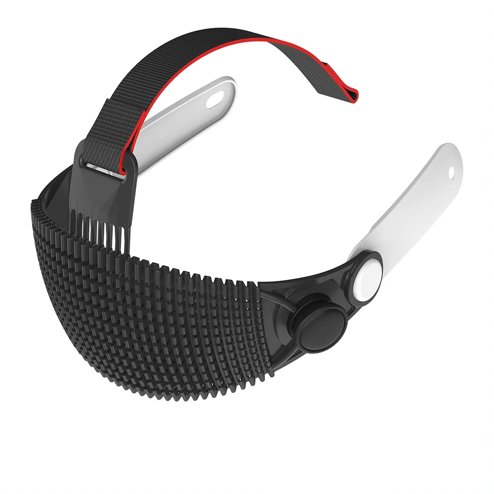 BIANNOEM Adjustable Silicone Head Strap for Meta Quest 3 / Quest 3S Lightweigh New Comfort & Pressure Relief VR Accessory