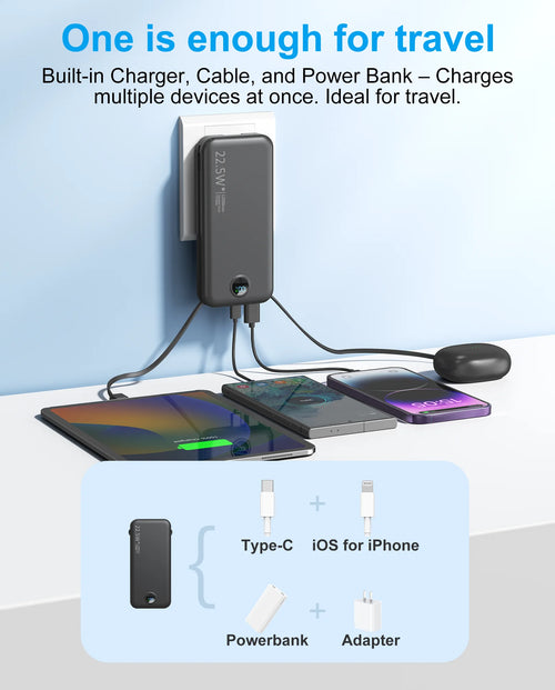 12000mAh Ultra Portable Charger Power Bank